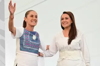 Tere Jiménez y Claudia Sheinbaum refrendan alianza por Aguascalientes