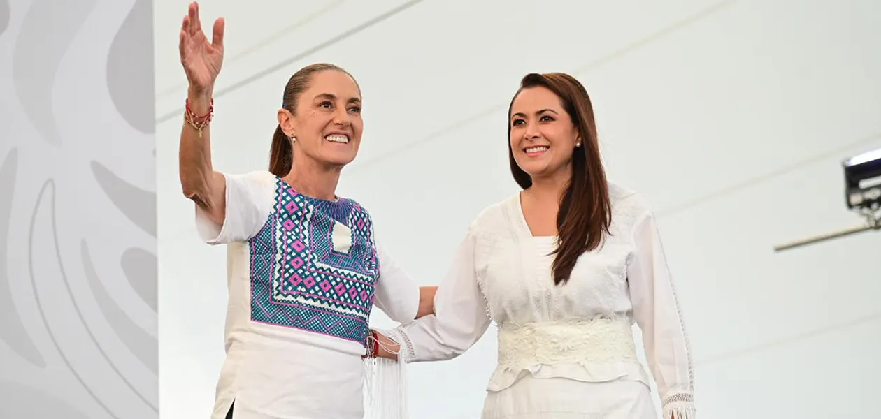 Tere Jiménez y Claudia Sheinbaum refrendan alianza por Aguascalientes
