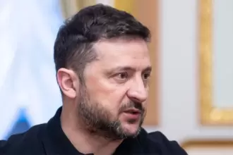 Zelensky estuvo a punto de ser alcanzado por un dron al despegar de Moldavia rumbo a Oslo