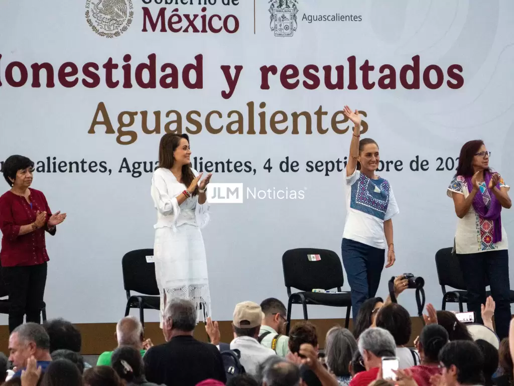 llegada de la presidenta 1