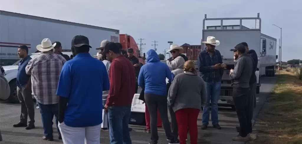 Bloqueo en la Caseta Osiris, ¿qué piden los agricultores?