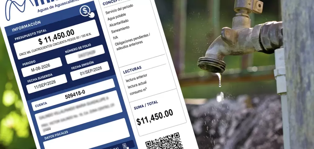 ¿Puedes no pagar el recibo y seguir teniendo agua?