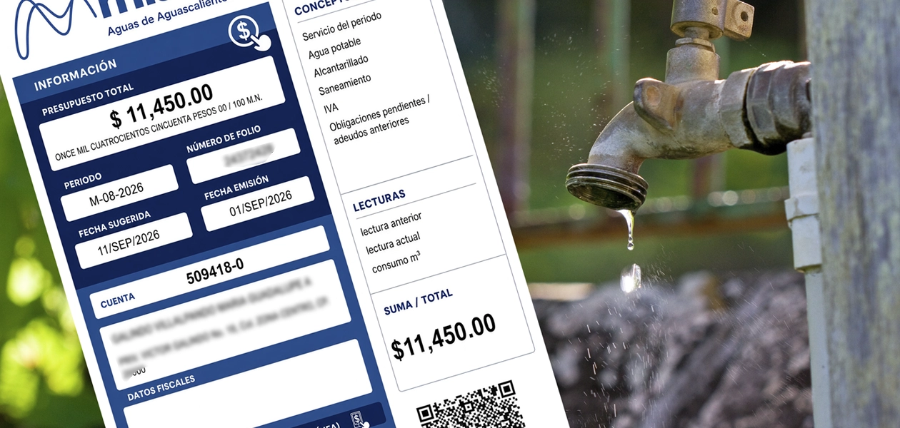 ¿Puedes no pagar el recibo y seguir teniendo agua?