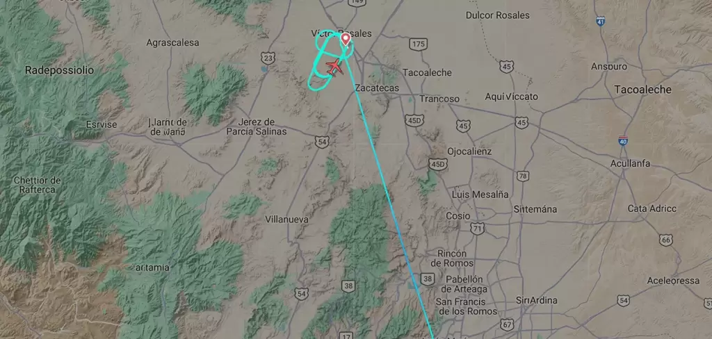 Vuelo de Aguascalientes a Dallas se desvía y aterriza en Zacatecas