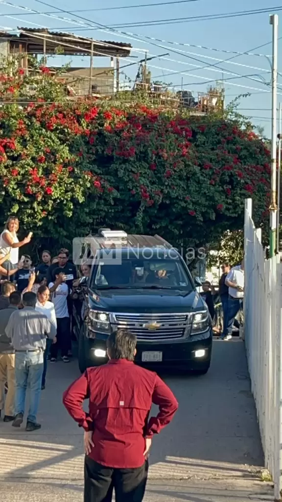 La presidenta llega a la Megavelaria