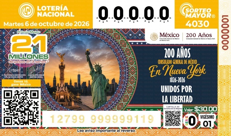 loteria nacional billete consultado nueva york