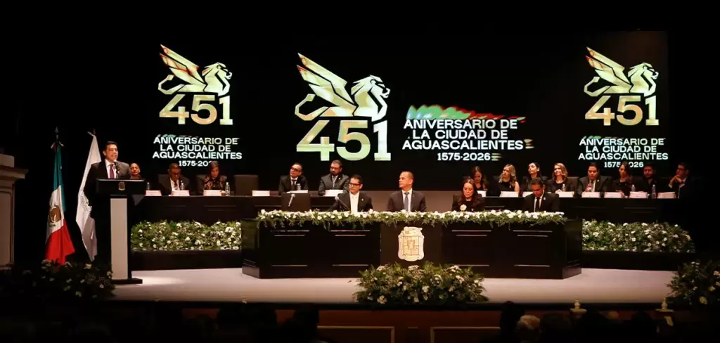 Aguascalientes conmemora 451 años de historia reconociendo a sus fundadoras y ciudadanos ilustres