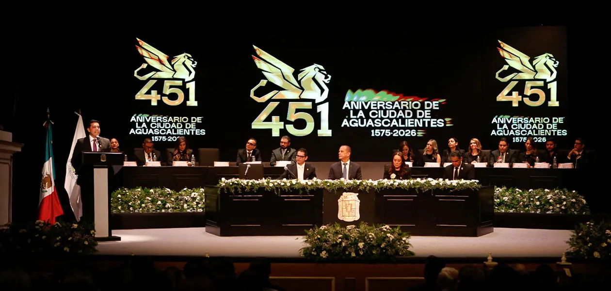 Aguascalientes conmemora 451 años de historia reconociendo a sus fundadoras y ciudadanos ilustres