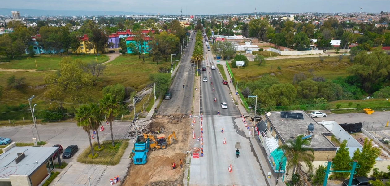Aguascalientes rehabilita Av Arqueros 2026