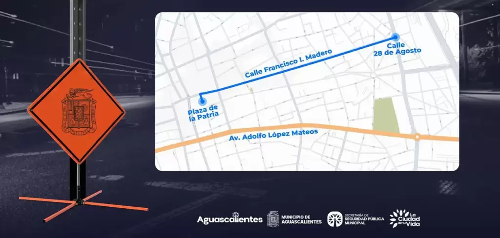 Cierres viales en el centro de Aguascalientes por marcha "Ni Perdón Ni Olvido"