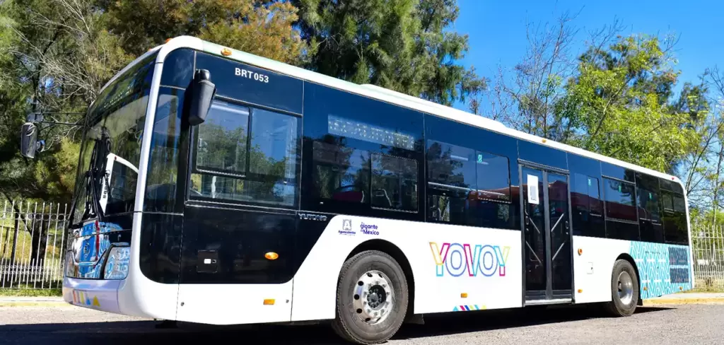 Modernizan transporte YoVoy en Aguascalientes con 205 camiones y nueva tecnología