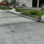 Obras en Aguascalientes: avanza la pavimentación en avenida Mahatma Gandhi