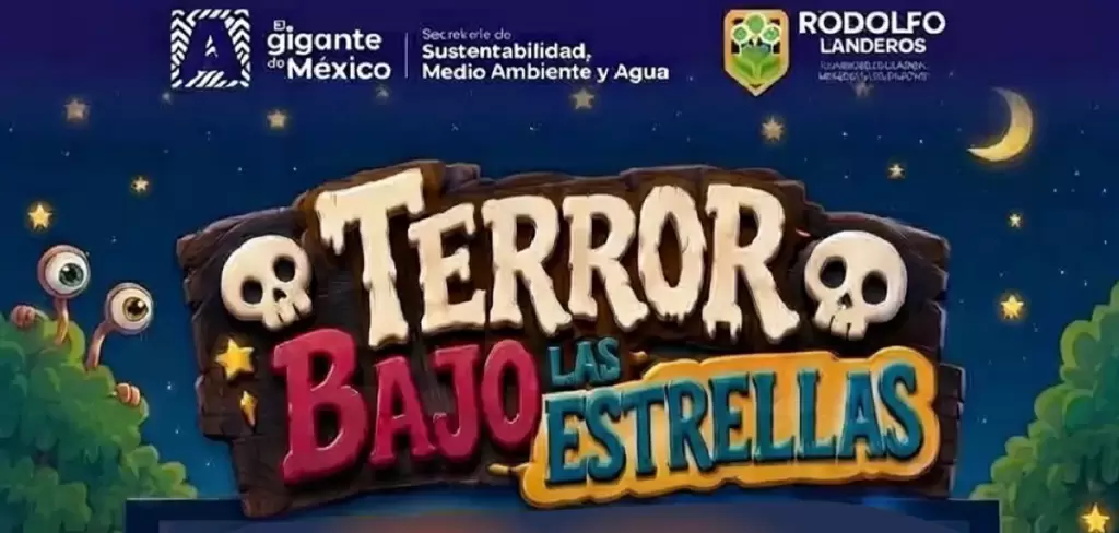 Terror bajo las Estrellas: Cine gratis en Parque Rodolfo Landeros